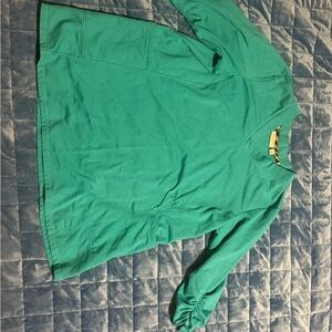 Susan Graver Turquoise Long Sleeve Shirt